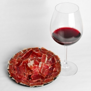 jamon y vino maridaje